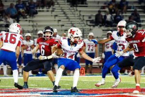 No. 1 Morgantown High pitches shutout in 21-0 victory against No. 6 Spring Mills
